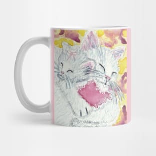 Momma and baby cat Mug